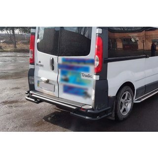 Heckschutz AK-Special Black (Edelstahl) Renault Trafic 2001–2015 Foto 3