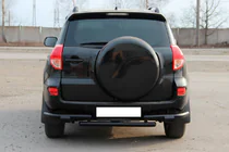 Toyota Rav 4 2006-2013 Hinterer Unterfahrschutz AK005-2 Schwarz (2 Stk., Edelstahl) Foto 2