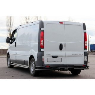 Heckschutz AK003-Plus-2 Schwarz (Edelstahl) Renault Trafic 2001–2015 Foto 3