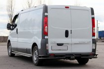 Nissan Primastar 2002-2014 Heckschutz AK003-Plus-2 Schwarz (Edelstahl) Foto 3