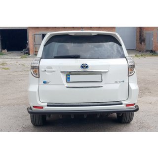 Heckschutzbügel AK005-15 Black (nur für EV, 2 Stk., Edelstahl) Toyota Rav 4 2006-2013 Foto 2