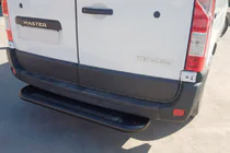 Renault Master 2011-2023 Hintere Trittstufe Black (Edelstahl) Foto 3