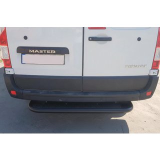 Hintere Trittstufe Black (Edelstahl) Renault Master 2011-2023 Foto 1