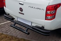 Fiat Fullback 2016- Heckschutz AK-Special Black (Edelstahl) Foto 1