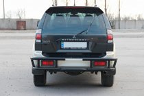 Mitsubishi Pajero Sport 1996-2007 Heckschutz AK-Special Black (Edelstahl) Foto 4