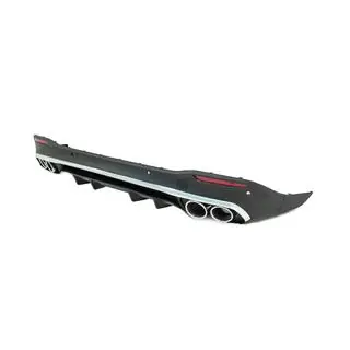 Heckdiffusor mit Endrohrblenden GLE53 Black (2018-2026) Foto 3