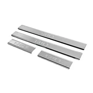 Edelstahl Einstiegsleisten Carmos (4 Stk.) Volkswagen Golf 7/E-Golf 2012-2020 Foto 2