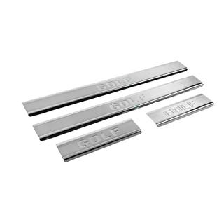 Edelstahl Einstiegsleisten Carmos (4 Stk.) Volkswagen Golf 7/E-Golf 2012-2020 Foto 3
