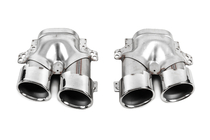 Mercedes E-class W213 2016-2023 Heckdiffusor mit Endrohren E53-Design Silver (für Base) Foto 8