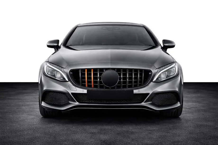 Mercedes C-class W205 2014-2021 Rocket Kühlergrill vorne (2018+, für Avantgarde/AMG-Line/C43 AMG) Image