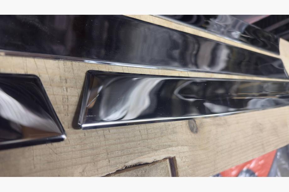 Nissan Qashqai 2007-2010 B-Ware Türleisten OmsaLine (4 Stk, Edelstahl) OmsaLine, Standardbasis Foto 4