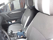 Volkswagen Passat B7 2012-2015 Autositzbezüge (Kunstleder↗Stoff, Premium) Foto 9