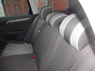 Volkswagen Passat B7 2012-2015 Autositzbezüge (Kunstleder↗Stoff, Premium) Foto 15