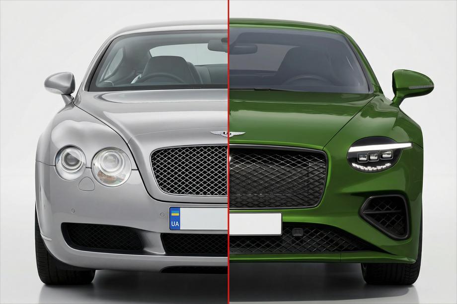 Bentley Continental GT 2003–2011 Facelift-Kit im 2025-Look Image