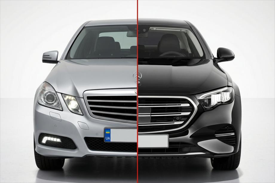 Mercedes E-class W212 2009-2016 Facelift-Kit für W214 Exclusive Image