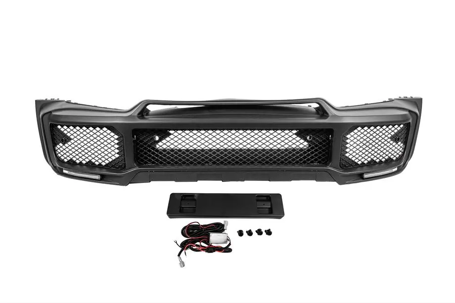 Mercedes G class W463 1990-2018 Frontstoßstange BRB 2018-Style (für Fahrzeuge mit installiertem Facelift-Umrüstsatz) Foto 2