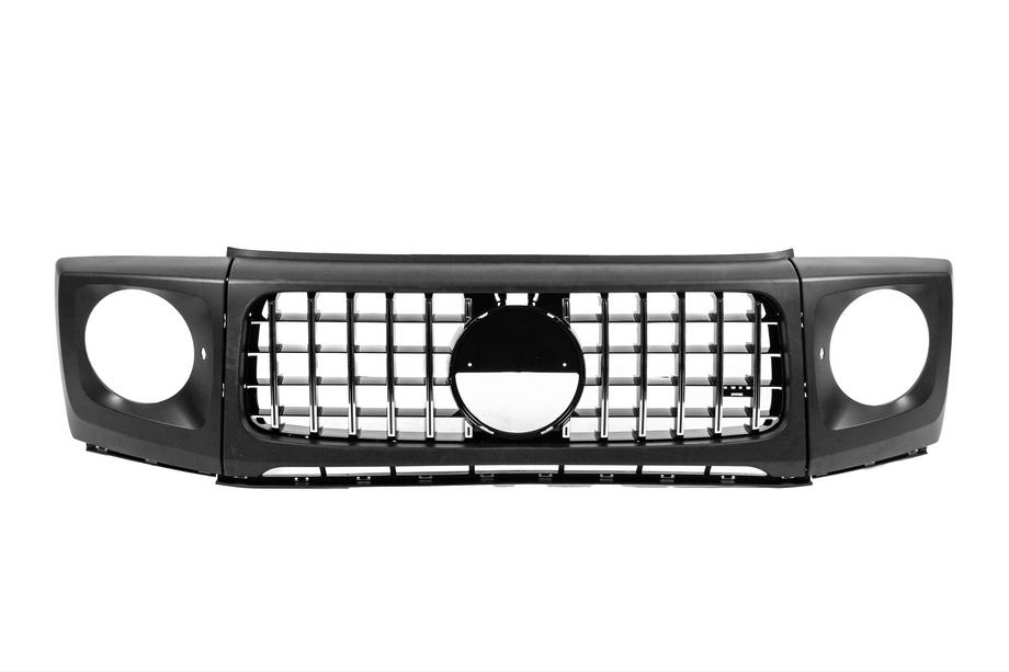 Mercedes G class W463 1990-2018 Kühlergrill mit Scheinwerferblenden BRB 2018-style (für Fahrzeuge mit installiertem Facelift-Umrüstkit) Image