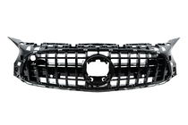Mercedes AMG GT C190/R190 2014-2022 Frontgrill GT Panamericana Black (2018+) Foto 2