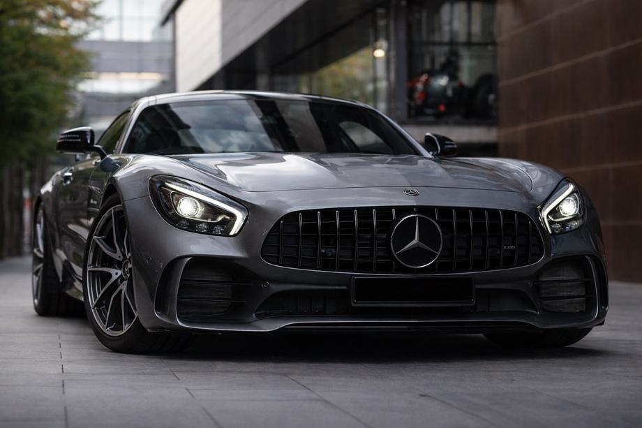 Mercedes AMG GT C190/R190 2014-2022 Frontgrill GT Panamericana Black (2018+) Image