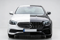 Mercedes E-class W213 2016-2023 AMG E63 Karosseriekit mit Heckstoßstange (für 2020-2024) Foto 1