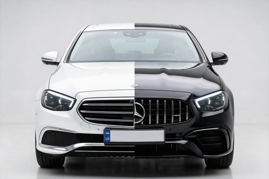 Mercedes E-class W213 2016-2023 AMG E63 Karosseriekit mit Heckstoßstange (für 2020-2024) Image