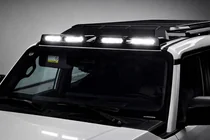 Toyota Land Cruiser Prado 250 2023- LED-Windschutzscheiben-Sonnenblende (Weiß) Foto 1