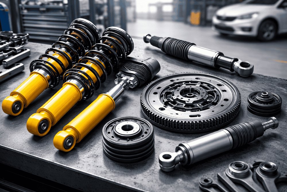 Was ist ein Dämpfer im Auto: einfache Erklärung und Arten