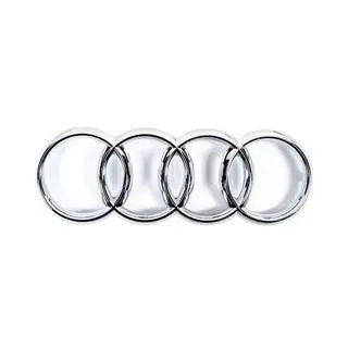 Vorderes Audi Emblem Chrome (285 x 100 mm) Foto 1