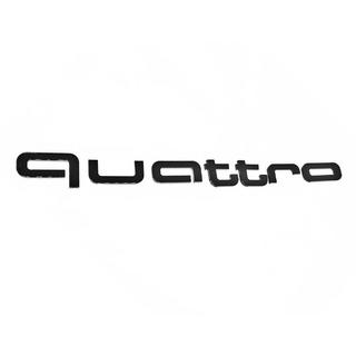 Quattro Black Schriftzug Foto 1