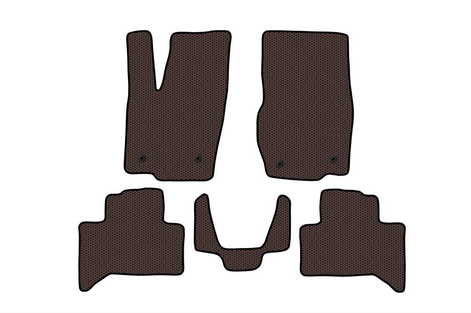 Toyota Land Cruiser Prado 250 2023- Gummimatten Carsuit (Braun) Image