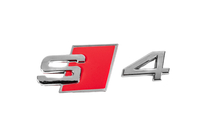 Audi S4 Schriftzug Emblem Foto 1