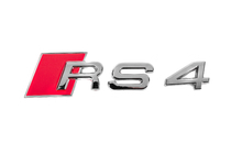 Audi RS4 Schriftzug Foto 1