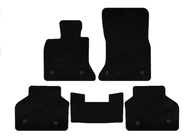BMW 5 Series F07 2009–2017 Textil Fußmatten Premium (Schwarz) Foto 1