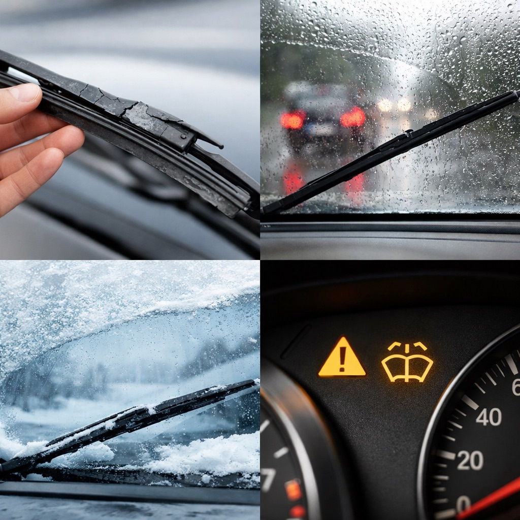 Wann sollte man die Scheibenwischer am Auto wechseln?