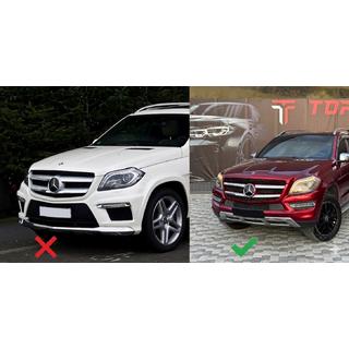 GT Panamericana Kühlergrill vorne (für GL Low) Mercedes GL/GLS сlass X166 2012-2019 Foto 2