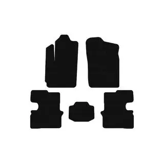Gummimatten Carsuit (Schwarz)