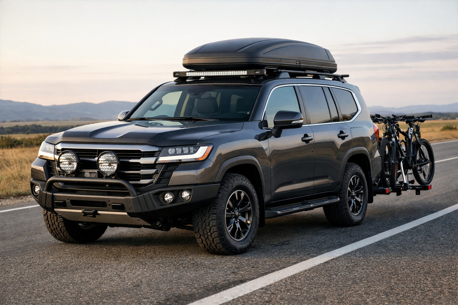 Was man für die Autobahn am Toyota Land Cruiser 300 montiert