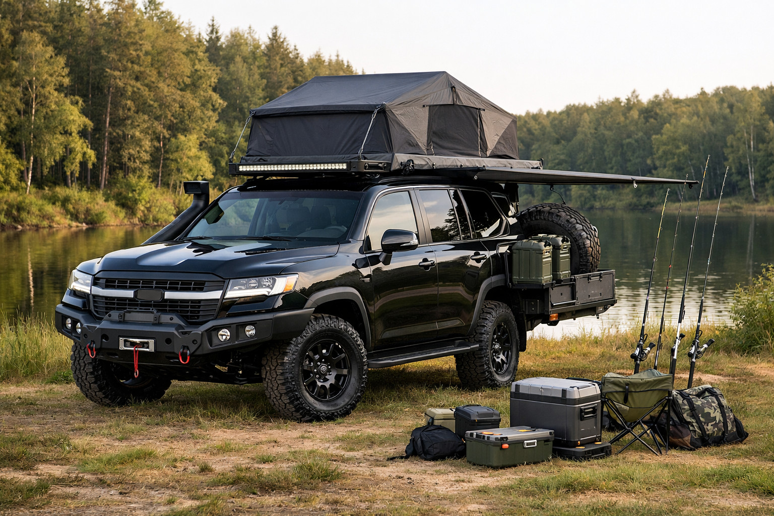Was sich am Toyota Land Cruiser 300 fürs Angeln und Outdoor-Trips sinnvoll nachrüsten lässt