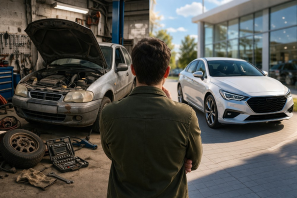 Was ist günstiger: ein altes Auto reparieren oder ein anderes kaufen? Foto 1