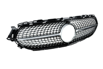 Mercedes E-class coupe C238 2016-2024 Frontgrill Diamond Silver (für Base, 2020-2023) Foto 3