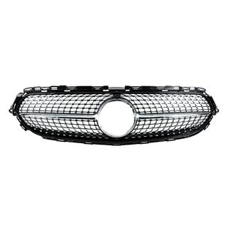Frontgrill Diamond Silver (für Base, 2020-2023) Mercedes E-class coupe C238 2016-2024 Foto 1