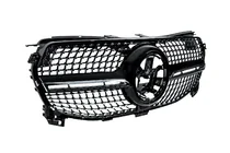 Mercedes GLE coupe C167 2019- Frontgrill Diamond Black (für Base 2019-2023) Foto 3