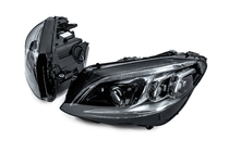 Mercedes C-class W205 2014-2021 Frontscheinwerfer mit Full-LED-Modulen (für HALOGEN, 2 Stk.) Foto 2