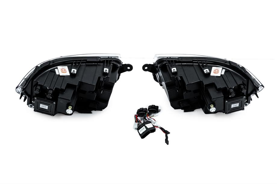 Volkswagen T6 2015-2024 Frontscheinwerfer mit FullLed Black V2 Modulen (2015-2019, 2 Stk.) Foto 5