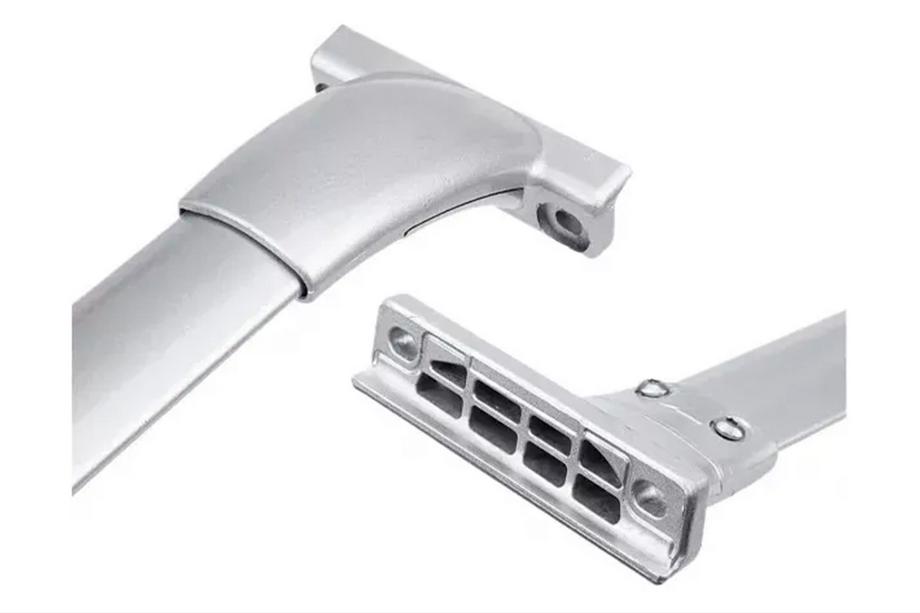 Nissan Pathfinder R52 2012-2021 Dachträger-Querträger für integrierte Dachreling OEM (2 Stk.) Grau Foto 7
