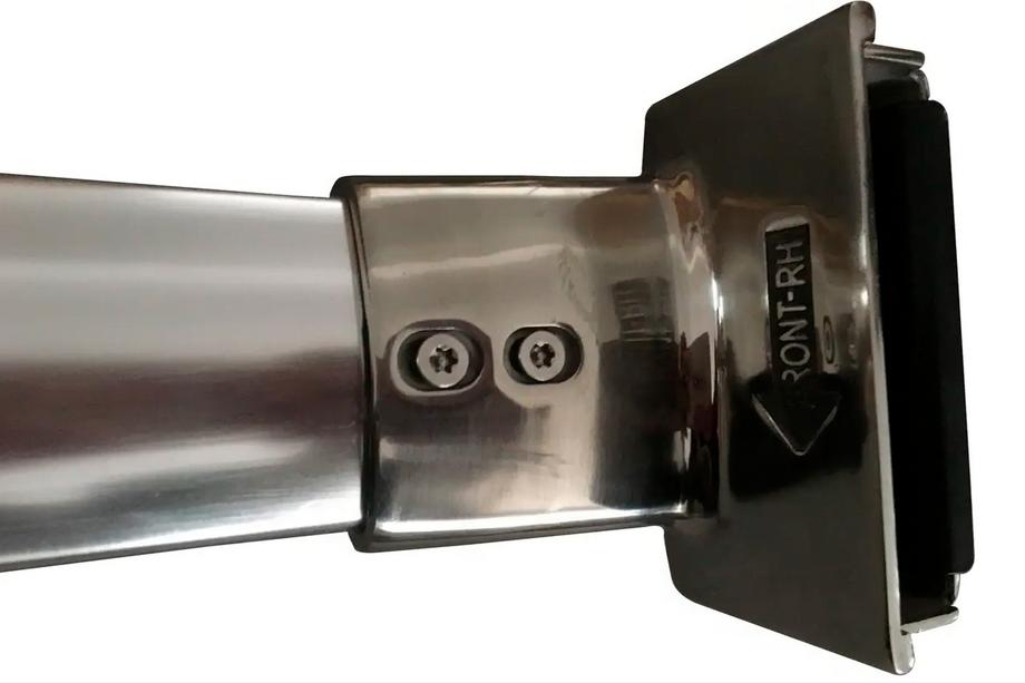 Toyota Land Cruiser 200 2007-2021 Dachträger-Querträger für integrierte Dachreling OEM (2 Stk.) Grau Foto 10