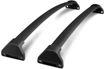 Acura MDX 2013-2020 Dachträger Quertraversen für integrierte Reling OEM (2 Stk.) Schwarz Foto 3