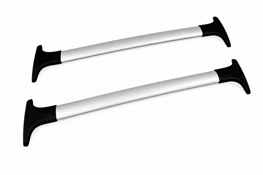 Ford Ecosport 2013-2022 Dachträger Quertraversen für integrierte Reling OEM (2 Stk.) Grau Foto 10