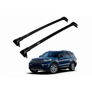 Dachträger-Querträger für integrierte Reling OEM (2019-2023, 2 Stk.) Foto 2
