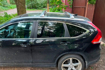 Honda CRV 2012-2016 Dachträger Quertraversen für integrierte Reling OEM (2 Stk.) Foto 2